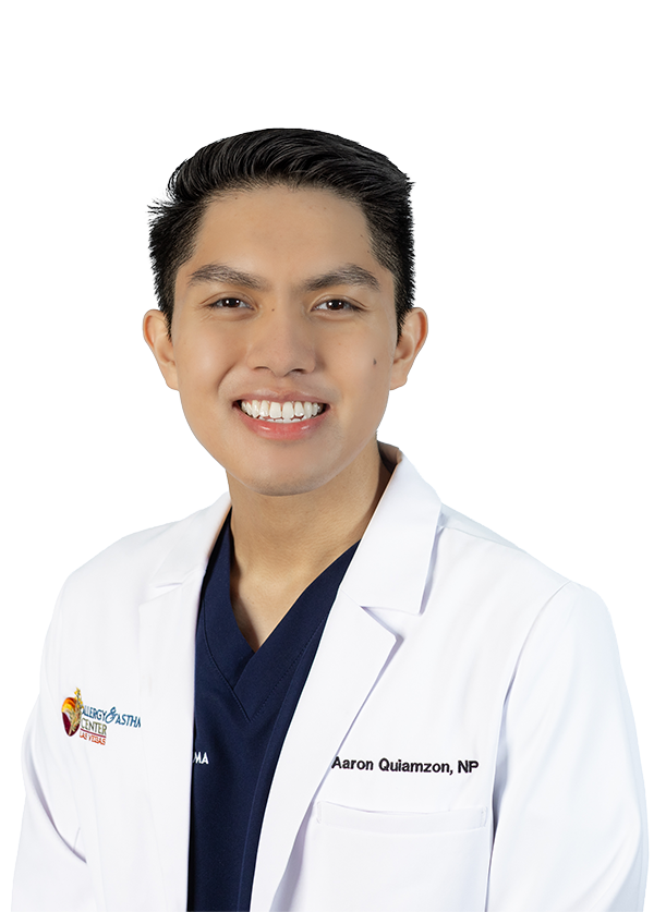 Las Vegas Allergy & Asthma Care Team Aaron Quiamzon, FNP-BC